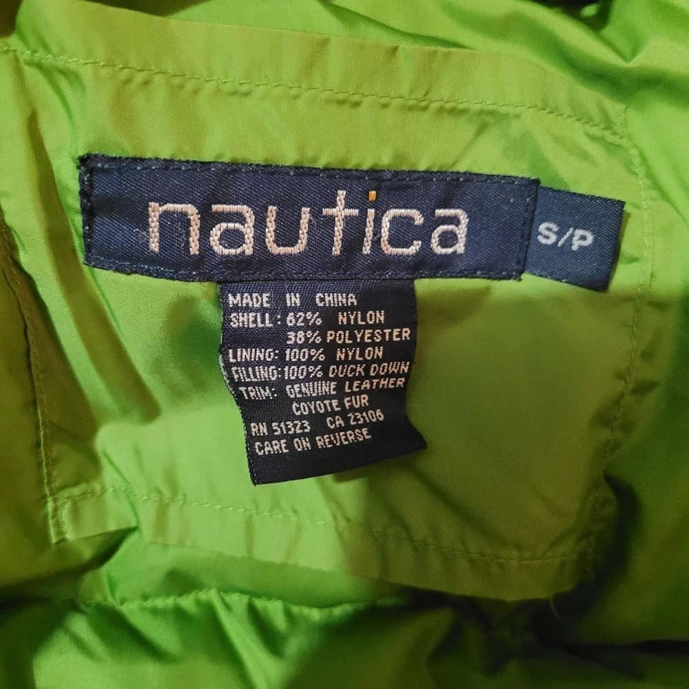 Vintage Náutica down jacket - Picture 3 of 4